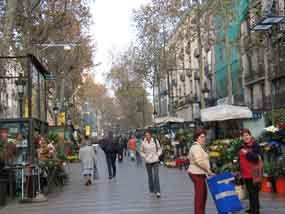 Barcelona ramblas